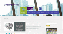 Desktop Screenshot of decompression.com.au